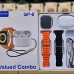 ساعت هوشمند هاینو تکو مدل GP-8 به همراه هندزفری بلوتوثی