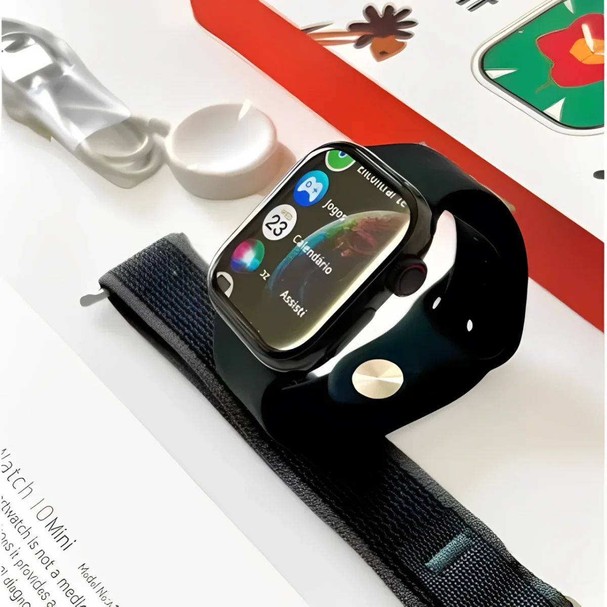 ساعت هوشمند AURAFIT WATCH 10 MINI - تصویر 4