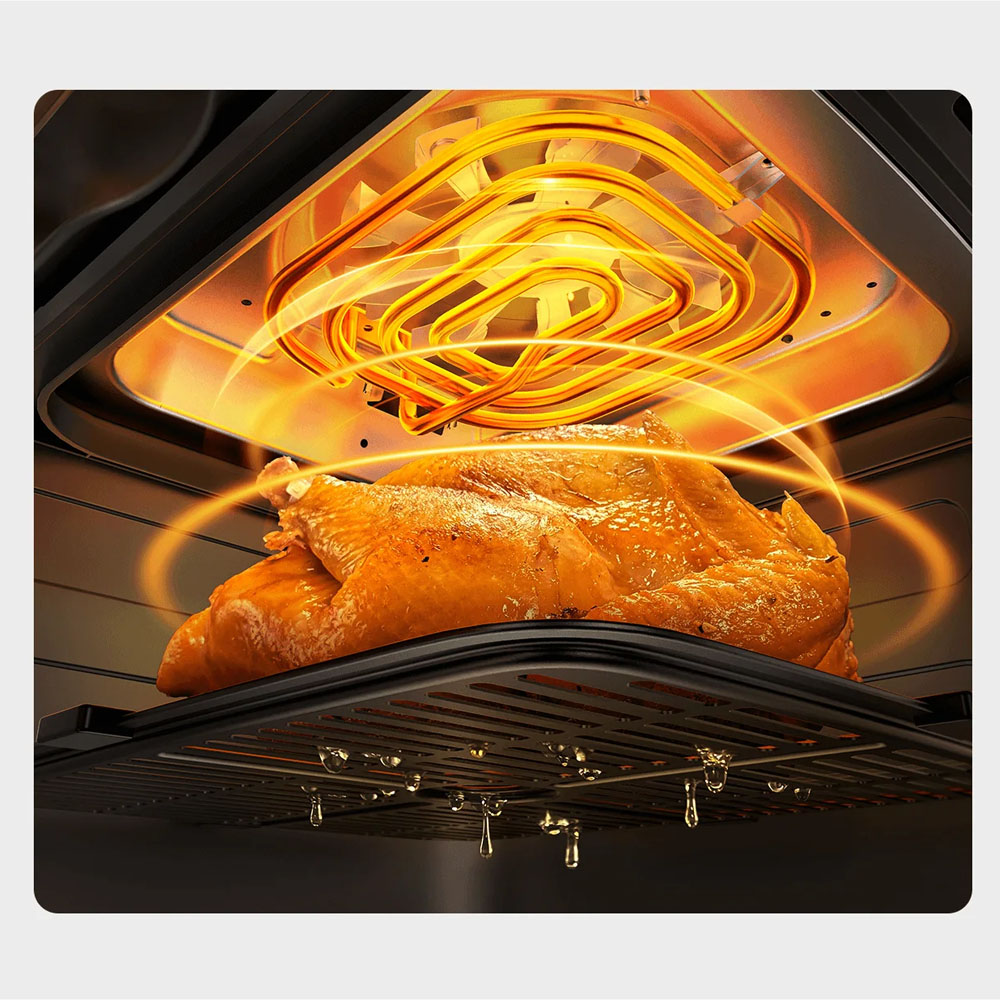 هواپز بدون روغن چند منظوره مدل Xiaomi Dual Zone Air Fryer 10L MAF-D1001 3 Layer 7