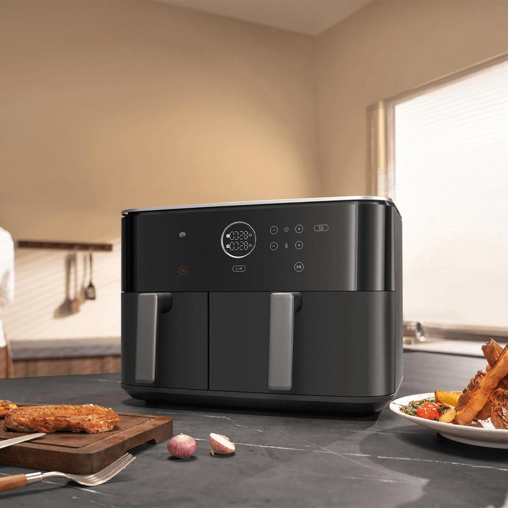 هواپز بدون روغن چند منظوره مدل Xiaomi Dual Zone Air Fryer 10L MAF-D1001 1 Layer 8