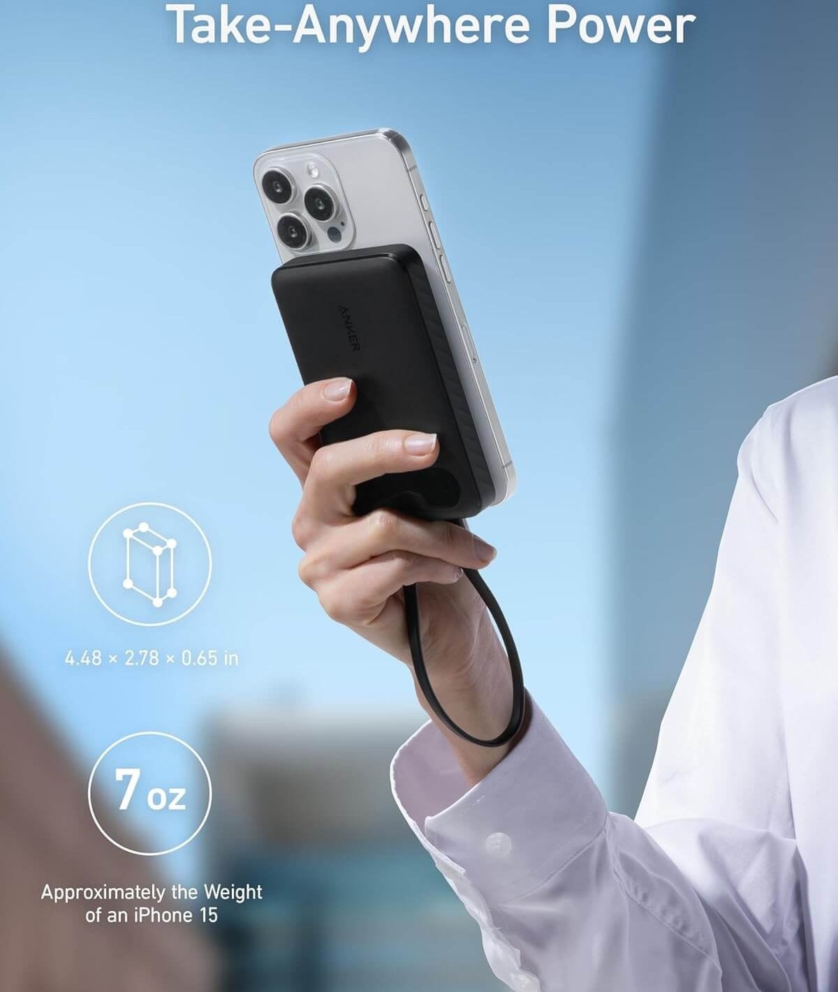 پاوربانک انکر مدل Anker Power Bank Power core 10000mh 1 Hz2k6H509dMQhXIa