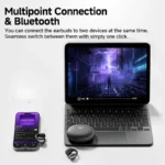 هندزفری بلوتوثی شیائومی مدل QCY Crossky C30 - تصویر 8