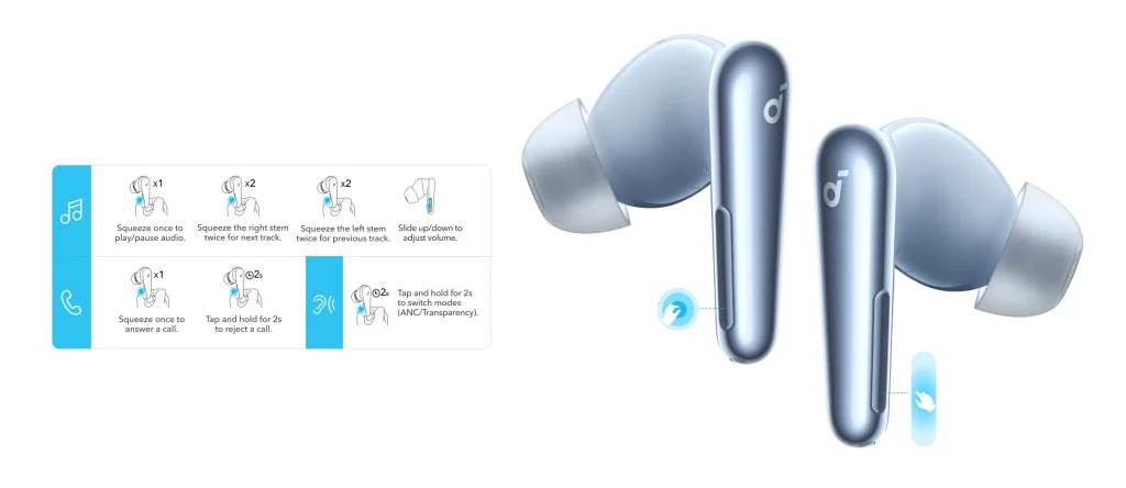 هدفون بلوتوث انکر مدل Anker SoundCore Liberty 4 Pro 3 هندزفری بلوتوث انکر مدل Anker Soundcore Liberty 4 pro خرید 1024x444 1