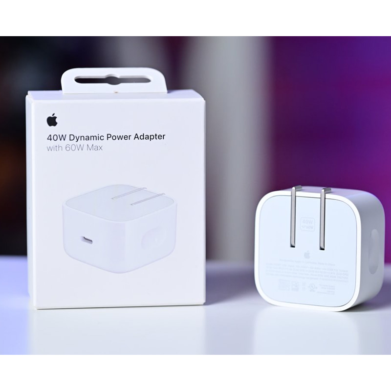 شارژر اپل 40 وات سه پین اصل 2 apple 40w dynamic 1